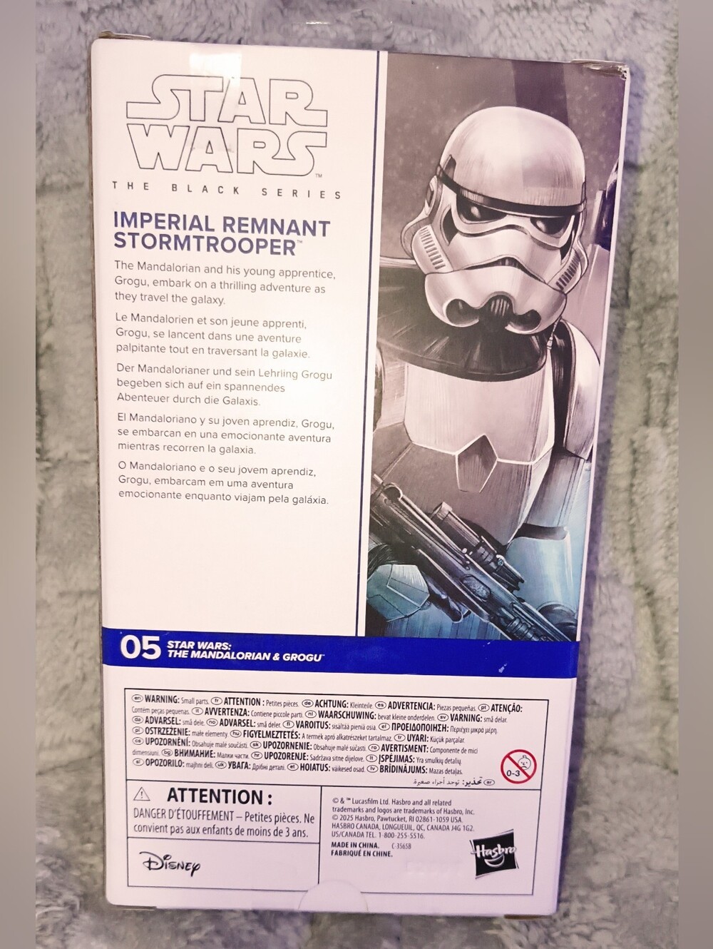 NIB Star Wars 'First Edition' BLACK SERIES Imperial Remnant Stormtrooper wht pk - Picture 3 of 4